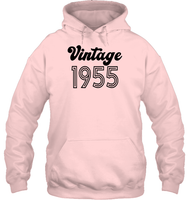 1955 Retro Vintage Birth Year Blast Unisex Heavyweight Pullover Hoodie