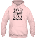 Sparkler Kisses 4th Of July Shirt Unisex Heavyweight Pullover Hoodie