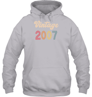 2007 Retro Vintage Birth Year Blast Unisex Shirt, Long Sleeve, Hoodie, Sweatshirt