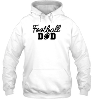 Football Dad Shirt - The Ultimate Game Day Essential Unisex Heavyweight Pullover Hoodie