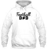 Football Dad Shirt - The Ultimate Game Day Essential Unisex Heavyweight Pullover Hoodie