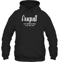 August Birthday Month Unisex Heavyweight Pullover Hoodie