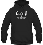 August Birthday Month Unisex Heavyweight Pullover Hoodie