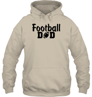Football Dad Shirt - The Ultimate Game Day Essential Unisex Heavyweight Pullover Hoodie