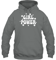 Girl Power Shirt Unisex Heavyweight Pullover Hoodie