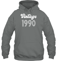 1990 Retro Vintage Birth Year Blast Unisex Heavyweight Pullover Hoodie