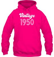 1950 Retro Vintage Birth Year Blast Unisex Heavyweight Pullover Hoodie