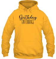 Birthday Entourage Unisex Heavyweight Pullover Hoodie