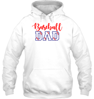 Baseball Dad Shirt, Long Sleeve, Hoodie, and Sweatshirt With Baseball Stripes