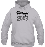 2003 Retro Vintage Birth Year Blast Unisex Heavyweight Pullover Hoodie