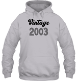 2003 Retro Vintage Birth Year Blast Unisex Heavyweight Pullover Hoodie