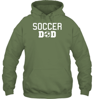Soccer Dad Sports Shirt Unisex Heavyweight Pullover Hoodie