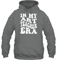 In My Art Teacher Era School Shirt Unisex Heavyweight Pullover Hoodie