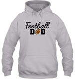 Football Dad Shirt - The Ultimate Game Day Essential Unisex Heavyweight Pullover Hoodie