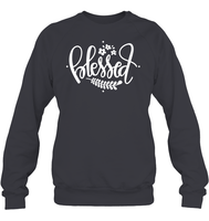 Blessed Shirt Unisex Fleece Pullover Sweatshirt