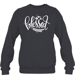 Blessed Shirt Unisex Fleece Pullover Sweatshirt