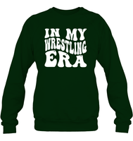 In My Wrestling Era Sports Shirt Unisex Fleece Pullover Sweatshirt
