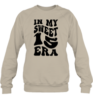 In My Sweet 15 Era Birthday Shirt Unisex Fleece Pullover Sweatshirt