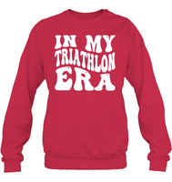 In My Triathlon Era Sports Shirt Unisex Fleece Pullover Sweatshirt