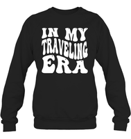 In My Traveling Era Unisex Fleece Pullover Sweatshirt