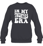 In My Twenties Era Birthday Shirt Unisex Fleece Pullover Sweatshirt