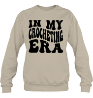 In My Crocheting Era Unisex Fleece Pullover Sweatshirt