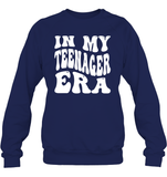 In My Teenager Era Birthday Shirt Unisex Fleece Pullover Sweatshirt