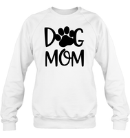 Dog Mom Pet Shirt Unisex Fleece Pullover Sweatshirt