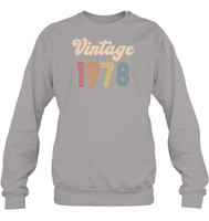 1978 Retro Vintage Birth Year Blast Unisex Shirt, Long Sleeve, Hoodie, Sweatshirt