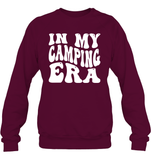 In My Camping Era Unisex Fleece Pullover Sweatshirt