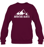Adventure Awaits Unisex Fleece Pullover Sweatshirt