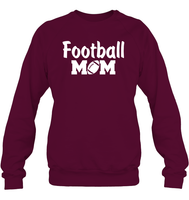 Football Mom Shirt - Celebrate Your Team Spirit Unisex Fleece Pullover Sweatshirt