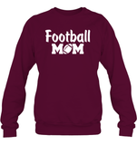 Football Mom Shirt - Celebrate Your Team Spirit Unisex Fleece Pullover Sweatshirt