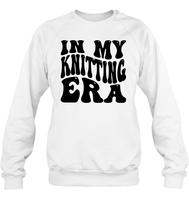 In My Knitting Era Unisex Fleece Pullover Sweatshirt
