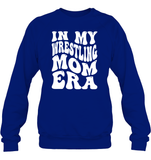 In My Wrestling Mom Era Sports Shirt Unisex Fleece Pullover Sweatshirt