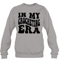 In My Crocheting Era Unisex Fleece Pullover Sweatshirt