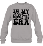 In My Crocheting Era Unisex Fleece Pullover Sweatshirt