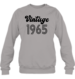 1965 Retro Vintage Birth Year Blast Unisex Fleece Pullover Sweatshirt