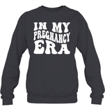 In My Pregnancy Era Shirt Unisex Fleece Pullover Sweatshirt