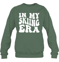 In My Skiing Era Unisex Fleece Pullover Sweatshirt
