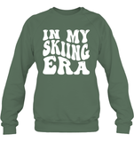 In My Skiing Era Unisex Fleece Pullover Sweatshirt