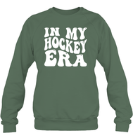 In My Hockey Era Sports Shirt Unisex Fleece Pullover Sweatshirt