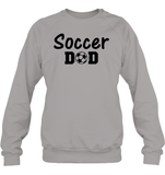 Soccer Dad Sports Shirt Unisex Fleece Pullover Sweatshirt