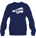 Cheer T Shirt Unisex Fleece Pullover Sweatshirt
