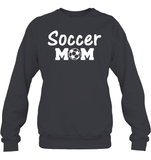 Soccer Mom Sports Shirt Unisex Fleece Pullover Sweatshirt