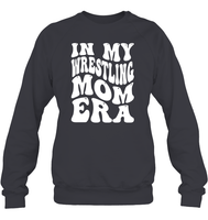 In My Wrestling Mom Era Sports Shirt Unisex Fleece Pullover Sweatshirt