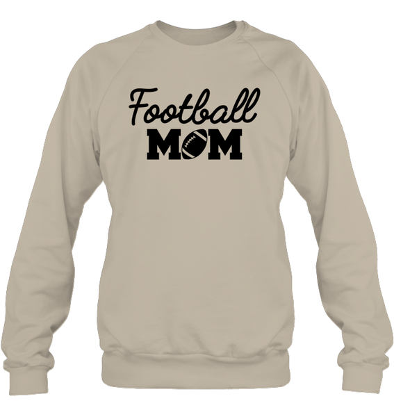 Football Mom Shirt - Celebrate Your Team Spirit Unisex Fleece Pullover Sweatshirt