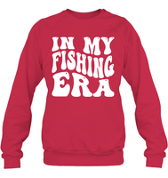 In My Fishing Era Unisex Fleece Pullover Sweatshirt