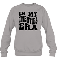 In My Twenties Era Birthday Shirt Unisex Fleece Pullover Sweatshirt