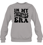 In My Twenties Era Birthday Shirt Unisex Fleece Pullover Sweatshirt